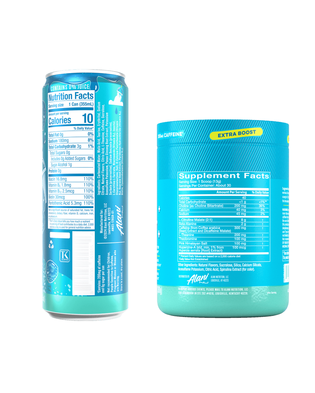 Energy Drink & Pre-Workout+ - Blue Slush