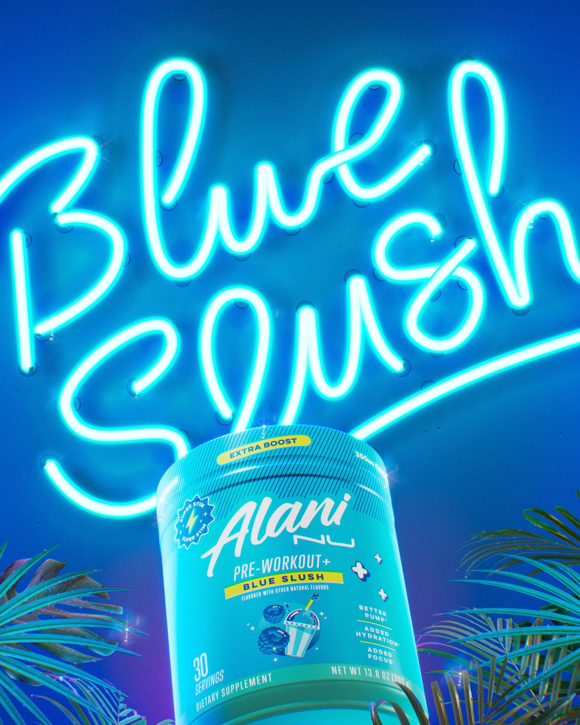 Pre-Workout+ - Blue Slush